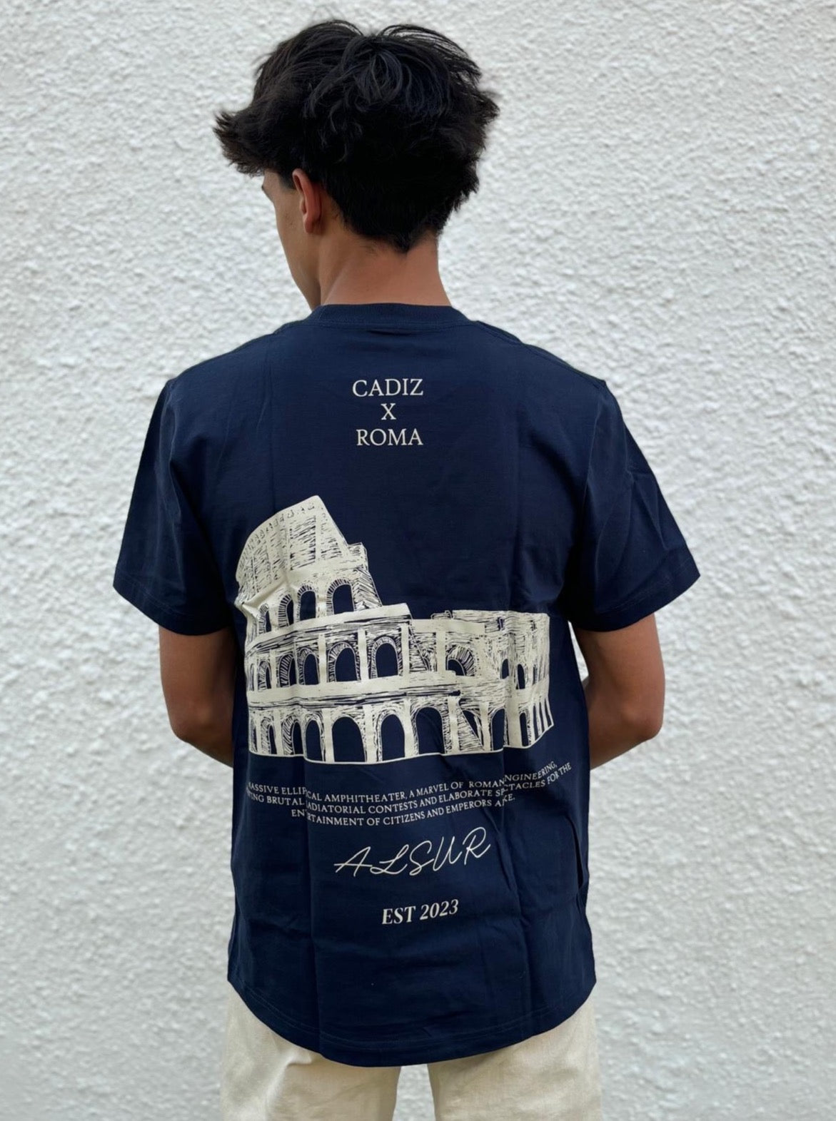 Coliseo-Tee Dark Blue