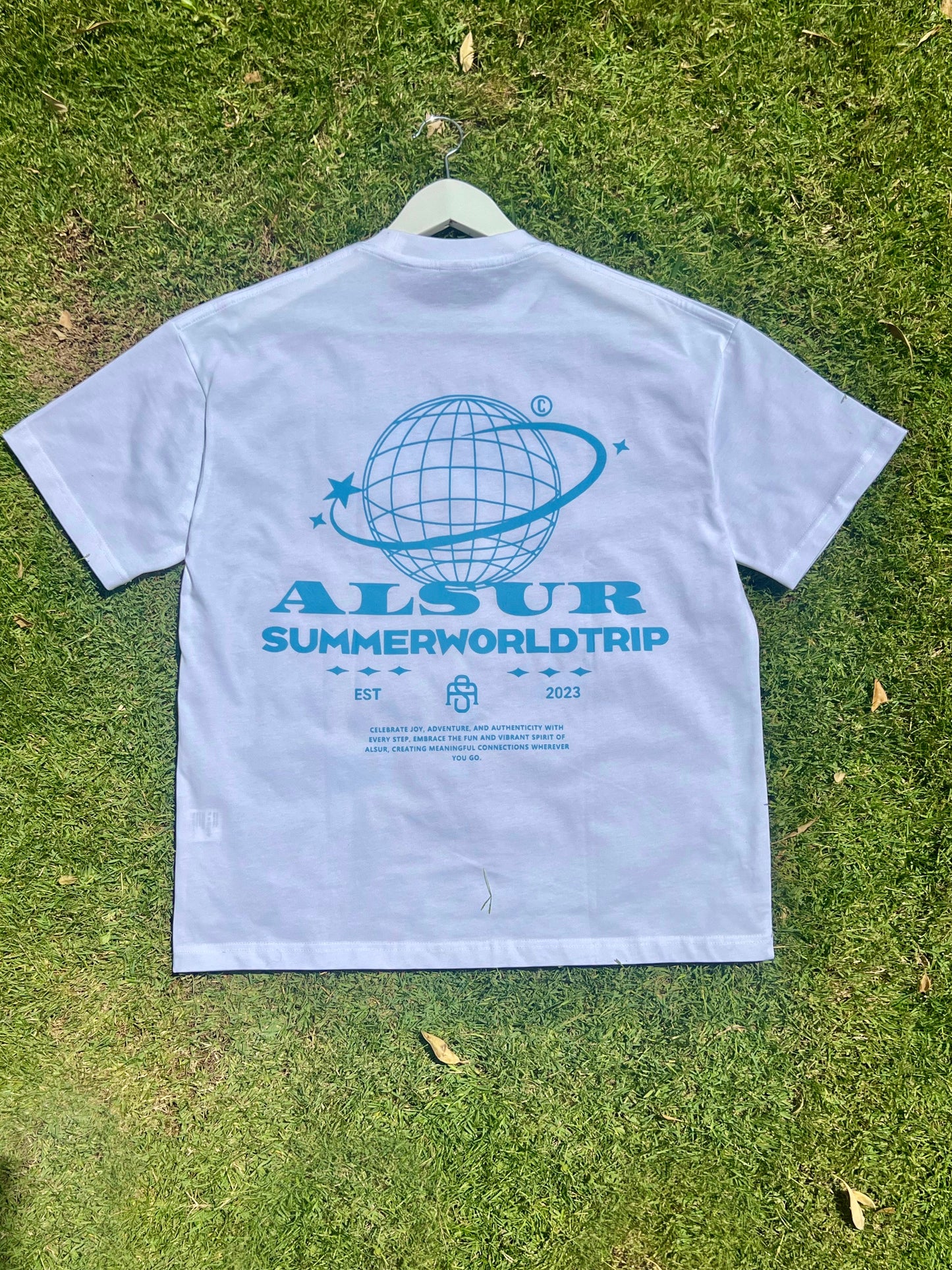 ALSUR Summer World Trip White T-Shirt